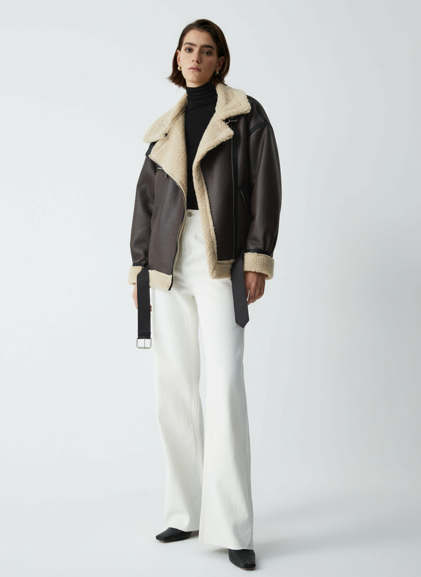Women's Aviator Jacket | Warm and Cosy