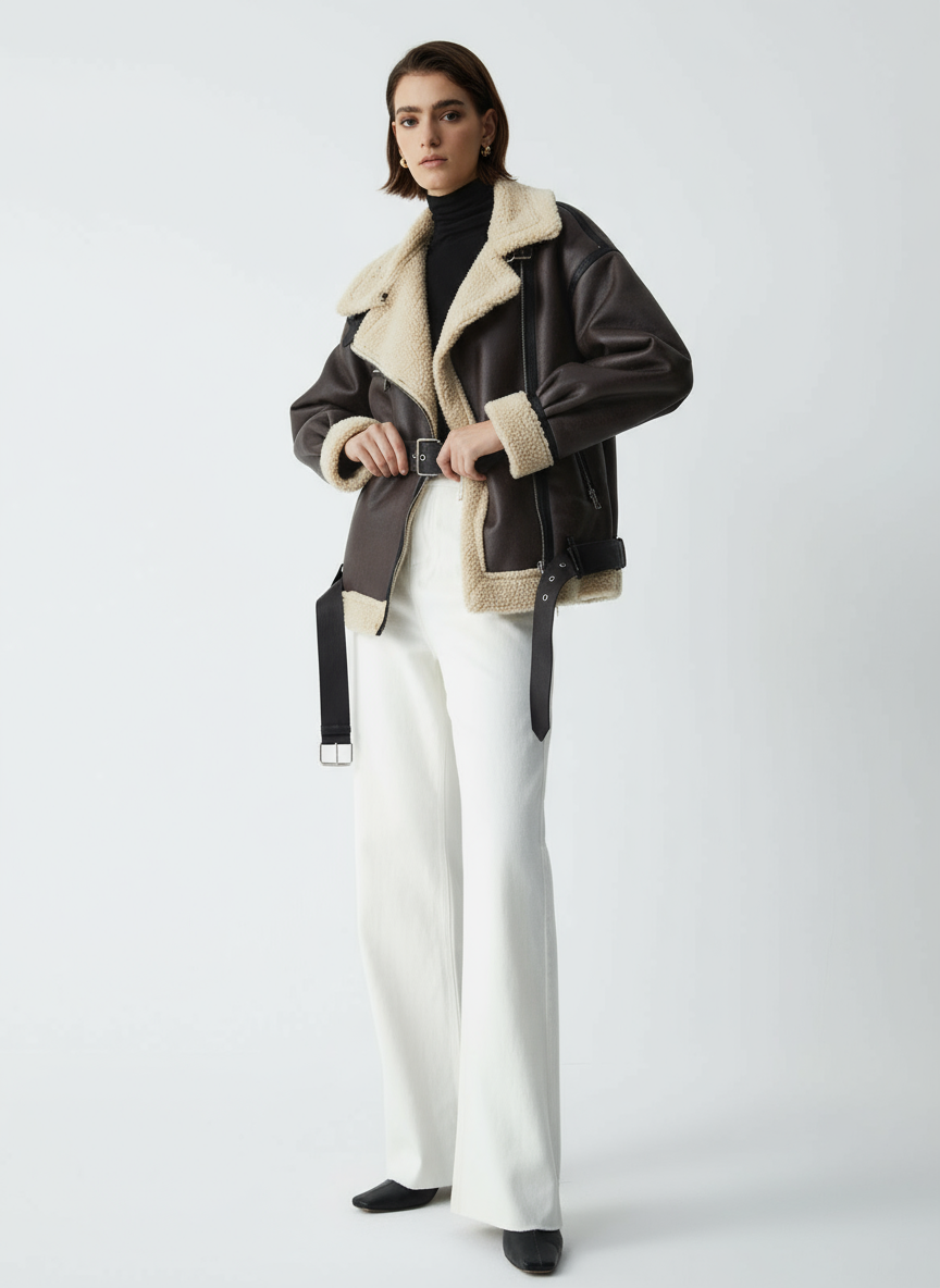 Women's Aviator Jacket | Warm and Cosy