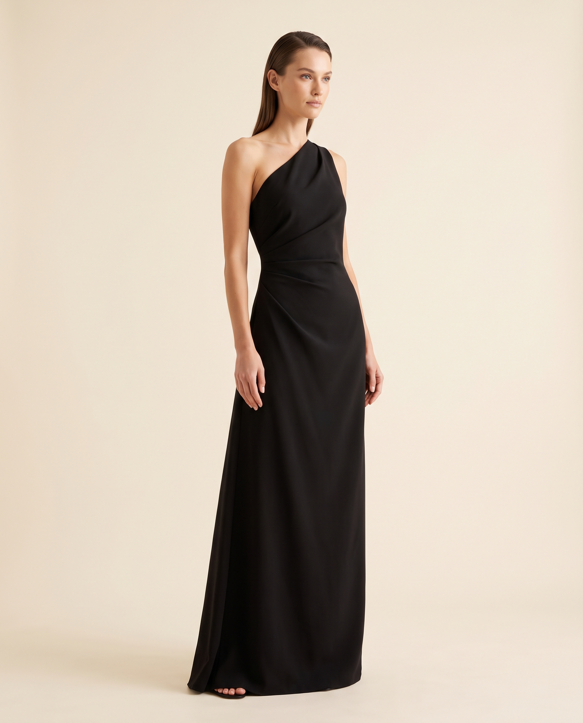 Aurelia One-Shoulder Gown