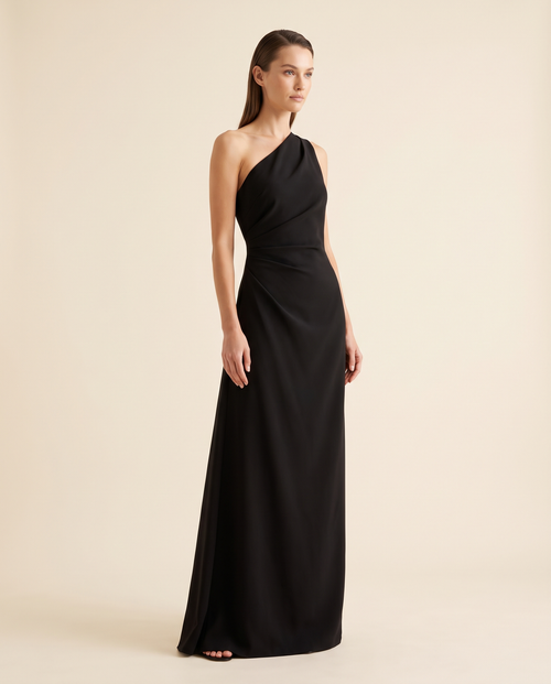Aurelia One-Shoulder Gown