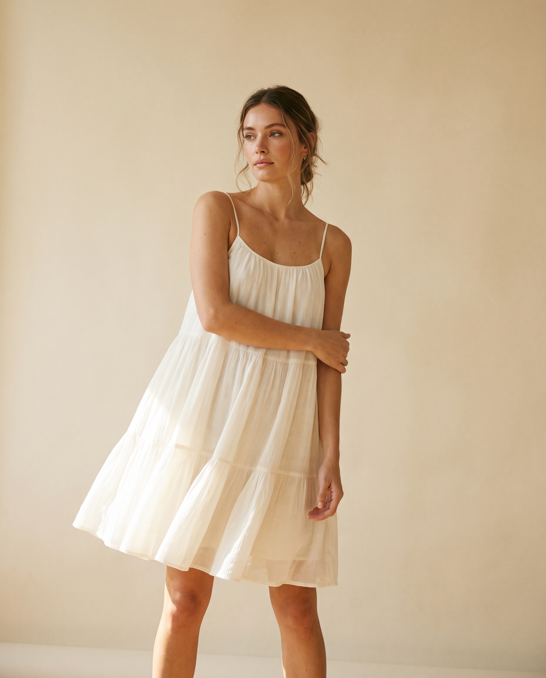 Poppy Tiered Mini Dress