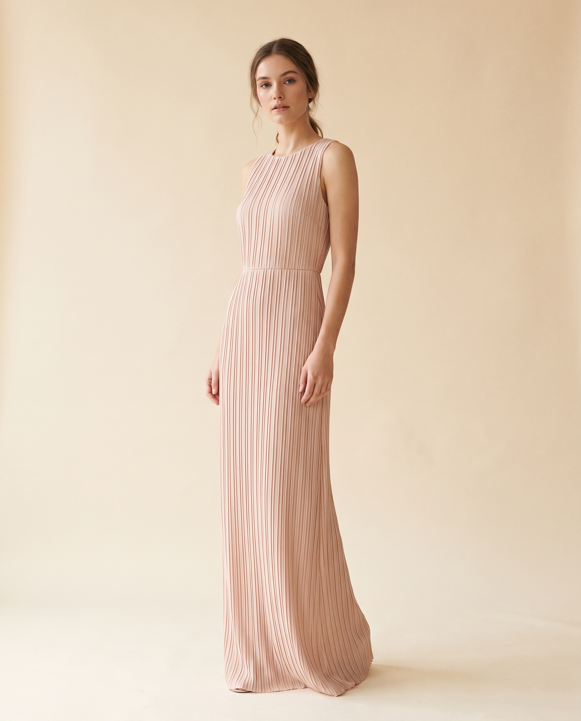 Seraphine Pleated Maxi Gown