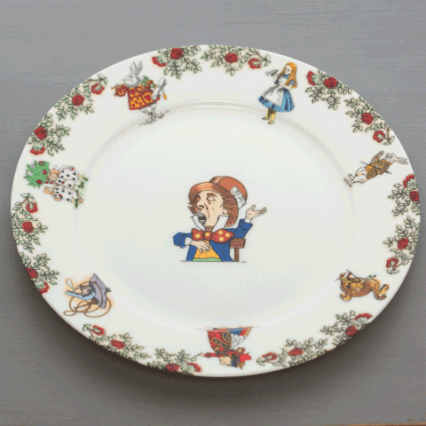 Mad Hatter Plate