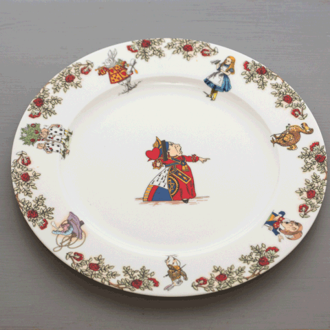 Queen of Hearts Dinner Plate